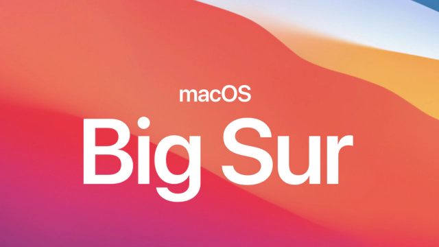 macOS 11 - Big Sur